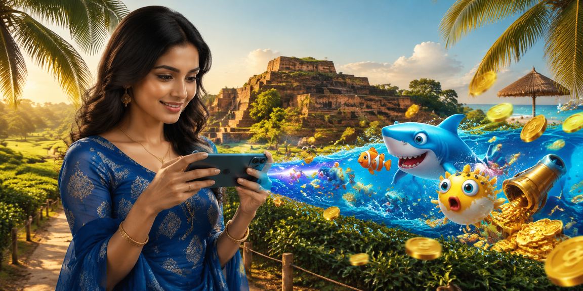 বগুড়ার চা বাগানে জেলেদের লটারি খেলার দৃশ্য