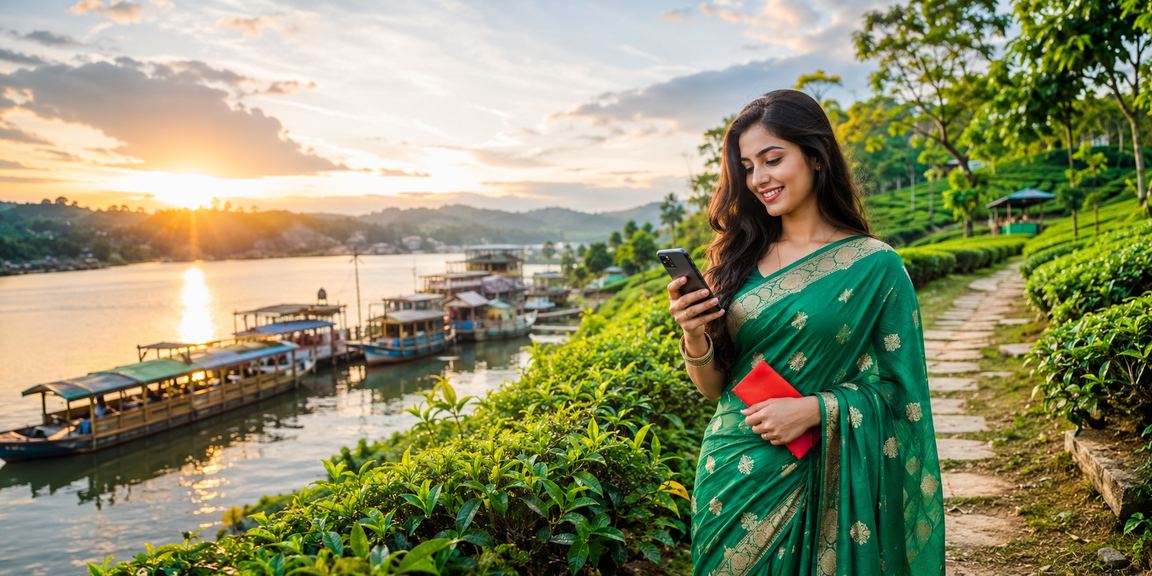 রাঙামাটির বোনাস লিফলেট ও অভিনব উৎসব পরিবেশ